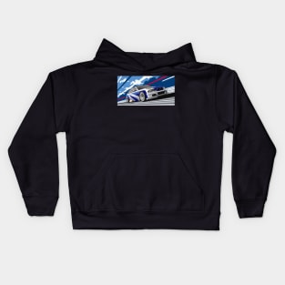 NSF M3 E46 GTR TOURING CAR DTM WIDEBODY Kids Hoodie